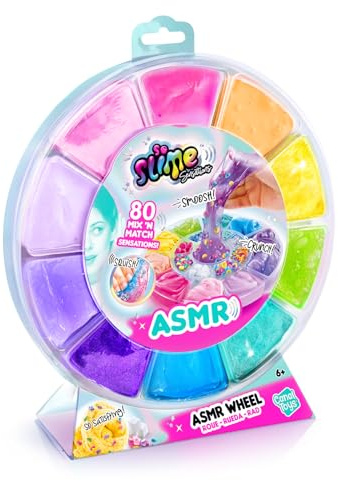 Canal Toys - La Roue de Slime ASMR pour Enfants de 6 Ans+ - Activité Manuelle - Idée Cadeau pour s'Amuser et Eveiller ses Sens avec Plein de Textures Satisfaisantes Différentes - SSB 009