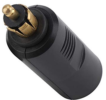 Enchufe de Encendedor de Cigarrillos de 12 V, Adaptador de Enchufe de Encendedor de Cigarrillos Europeo para Enchufe Din, Apto para Cualquier Enchufe Din Europeo, para Motocicletas