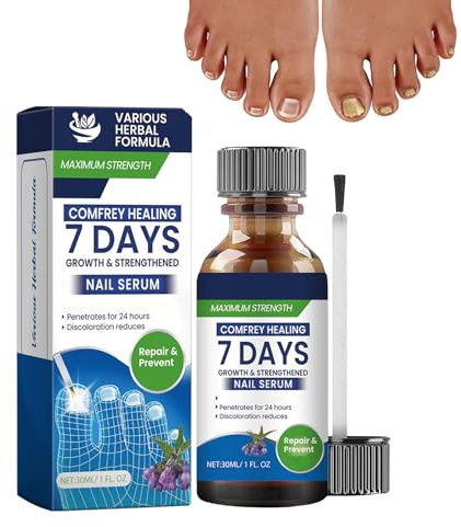 Fungal Nail Treatment, Enriched With High Potency Nail Fungus Treatment Toenails Natural Tea Tree Oil，Toenail Fungus Treatment Extra Strong, Suitable For All Skin 30ML