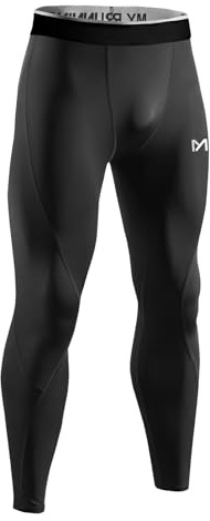 MeetHoo Kompressionshose Herren Lange Tight Leggings Sporthose Laufhosen Atmungsaktiv Funktionsunterhose Trainingshose für Training, Fitness, Gym, Radfahren und Basketball