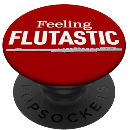 Flauto Umorismo Divertente Orgogliosi Flautisti Fantastici PopSockets PopGrip Adesivo