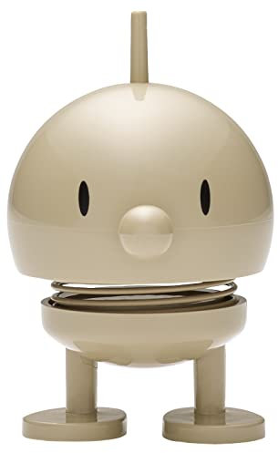 Hoptimist Bumble Bobble Figure & Lucky Charm, Scandinavian Decorative Figures for Living Room, Desk, Office, Office Decoration & Funny Small Gifts, 4.5 x 5.8 x 7.6 cm, Small, Latte