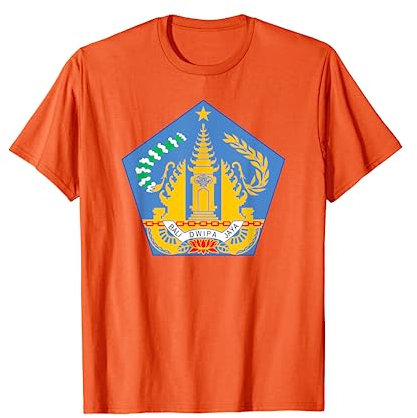 Flag of Bali Indonesia Souvenir Bali Dwipa Jaya Balinese T-Shirt