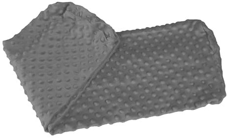 Bezug für Bettkantenschutz für Kinderbetten 70 cm - Schutz für Bettrahmen Baby Bett rausfallschutz boxspringbett bettgitter Kantenschutz Kinder Babybett Grau