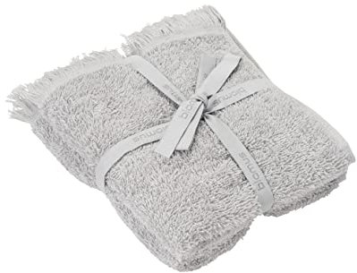 Blomus Set 2 Gästehandtücher -FRINO- Handtuch aus 100% Bio-Baumwolle 30 x 50 cm (Micro Chip)