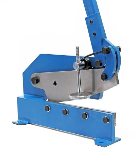 XPOtool Cizalla de palanca manual cuchilla de 250 mm para chapas de 6 mm metal cortadora herramienta