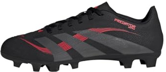 adidas Unisex Club Firm Ground/Multi Ground Football Boots, Core Black/Grey Four/Lucid Red, 38 EU