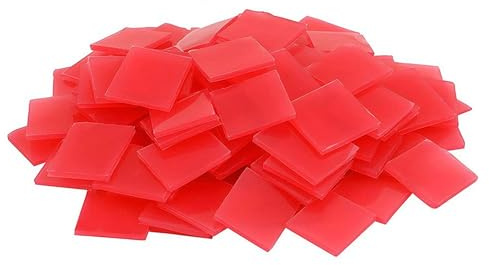 JCUGSBS 50 Piezas Arcilla de Pegamento para Pintura de Diamantes, 2x2cm Cera de Pintura de Diamantes, Herramientas y Accesorios para Pintura con Diamantes