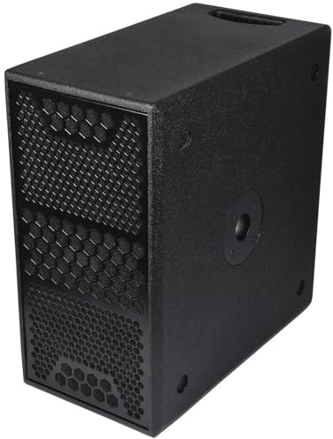 Citronic | CASA-28B 8” Passive Subwoofer with 600W Max Output – A Compact, Slim-Profile Solution for Mobile PA, DJ Party and Discreet Installations with Flexible Mounting Options