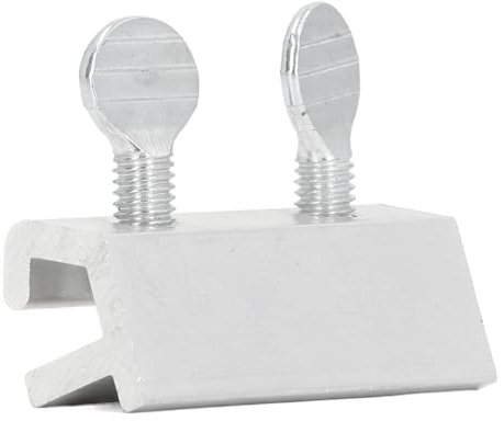 Skjutfönsterlås, Paket Om 10, Justerbara Fönsterstopp i Aluminium, 0,39 Spår, Enkel Installation Utan Borrning, Nyckellås för Säkerhet, Material i Rostfritt Stål