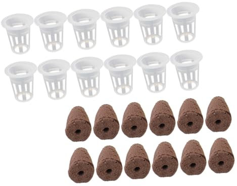 SOIMISS 12ensembles Paniers De Culture Sol Pots De Semis pour Plantes Blocs De Pépinière pour Germination Paniers De Pépinière pour Culture