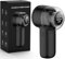 Fabric Shaver, Electric Portable Sweater Defuzzer with 3 Speeds, 6 Leaf Blades, Digital LED Display to Remove Pilling for Clothes, Furniture, Sweater, Couch, Blanket (Black)