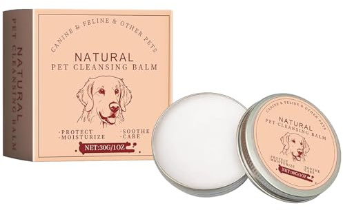 Rakiuty Baume Éliminateur de Taches de Larmes pour Animaux,Nettoyant Oculaire Animaux,Baume Nettoyante pour Yeux Chiens et Chats,Nettoyant Yeux Chien,Soin Oculaire Chats,Soin Doux et Efficace,30g