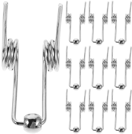 Ressort de Rechange pour Fer à Friser Électrique, 10 Pièces en Métal