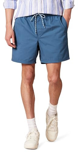 Amazon Essentials Men's 5 (15cm) Shorts with Drawstrings, Deep Blue, M