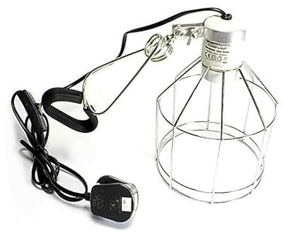 Swell Reptiles Wire Clamp Lamp Large 14cm x 21cm