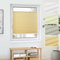 Jalousiescout Plissee Klemmfix ohne Bohren—Jalousie 130x170cm beige Sichtschutz Fenster Sonnenschutz, Lichtdurchlässig Rollo für Fenster & Tür, Hochwertiges Polyester Pure Plissee