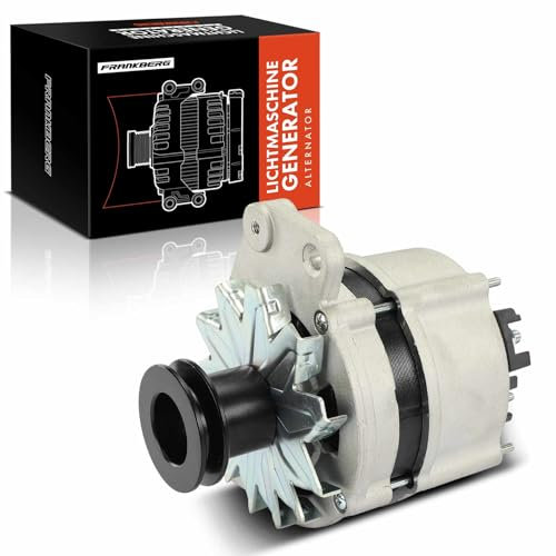 Frankberg Lichtmaschine Generator 65A Kompatibel mit Golf I Cabriolet 155 1.6L 1.8L 1985-1993 Pa.ssat 35I 3A2 1.6L-2.0L 1988-1992 Ca.ddy I 14 1.6L 1.8L 1985-1992 Replace# 026903015B