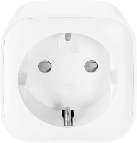 ABUS Prise sans fil pour système Smartvest Pro – comme prise intermédiaire pour toutes les prises courantes – pour allumer et éteindre les appareils électriques – contrôlable par calendrier, scénario