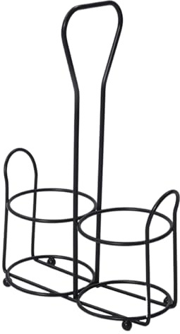 Support for Electric Pepper Grinder - Pepper Storage Support | Metal Storage Rod for Salt Feathers and Peppers with Portable Mango | Table Solution