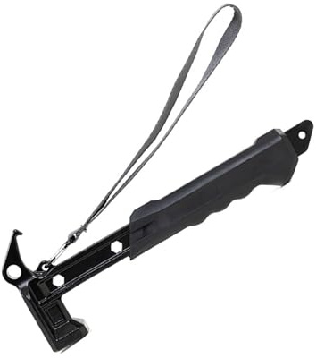 BCIOUS Marteau de tente de camping multifonction avec cordon pour cordon de serrage