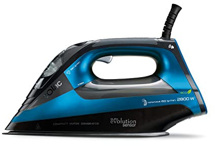 Solac CVG9612 CVG9612-Centro de Planchado Compacto, Autocontrol System, 8 programas automáticos, tecnología Sensor, Auto Off, 3000 W