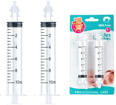 Aspirador Nasal, Aspirador Nasal Bebes, Irrigador Nasal para Bebes, Sistema de Aclarado de los Senos Profesional para Bebé, Punta de Succión Nasal de Silicona Limpiable y Reutilizable, 2Pcs