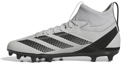 Adidas Men's Adizero Impact.2 American Football, Grey/Black/Grey, 12