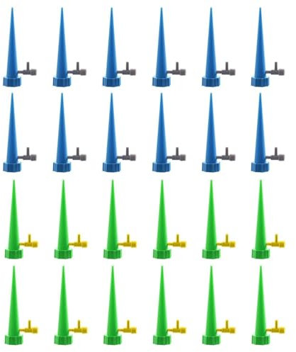 24-Piece Plant Waterer, Automatic Irrigation Device, Plant Drip Irrigation System, Plant Watering Spikes, Holiday Plant Watering System, Gardening Tools