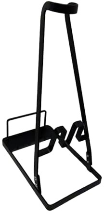 EHJRE Soporte Universal para Aspiradora, Soporte Independiente como Estante de Almacenamiento Y Soporte para Accesorios, Hecho de Metal con Base Estable Par, Negro, Individual