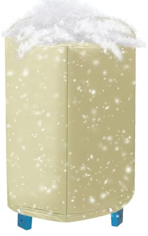 Copertura per pompa da pozzo, copertura per serbatoio invernale | Protezione dal rotonda per l'inverno all'aperto capannone fattoria giardino piscina irrigazione prato