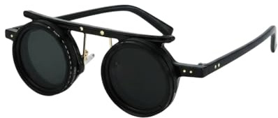 predolo Gafas con Filtro ND Polarizado Lentes de con Brillo Regulable Anteojos de con Filtro de Densidad Variable Variable para Conductores, Negro