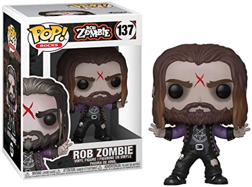 Funko POP! Rocks Rob Zombie - Collectable Vinyl Figure - Gift Idea - Official Merchandise - Toys for Kids & Adults - Music Fans - Model Figure for Collectors and Display