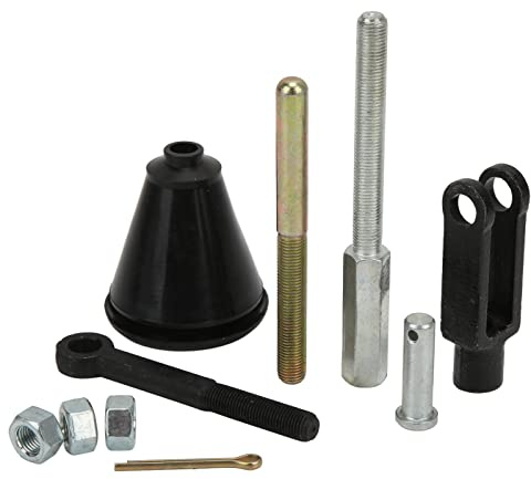 Maître-cylindre D'embrayage de Rechange Automobile Kit de Tige de Poussée de Pédale de Frein Kit de Tige de Maître-cylindre Réglable Manuel Ensemble D'œillets et de Chape de Remplacement pour GM 1950‑