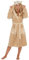 undercover lingerie Ladies Fox Dressing Gown 34B1831 Beige Large