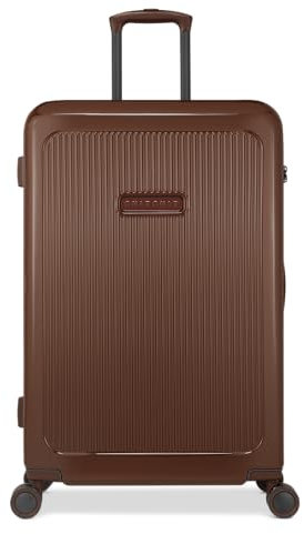 SUITSUIT Expression – Großer Reisekoffer – Check-in Koffer mit TSA-Schloss – 75 cm – 71L – Nutshell - Braun