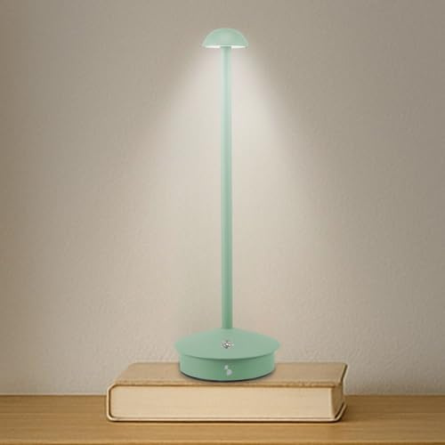 BEPER P207ILI150 Lampada da Tavolo Ricaricabile senza fili, 3 Tonalità di colore, Intensità Regolabile, USB Type-C Inclusa, Portatile per Scrivania, Comodino o Tavolo