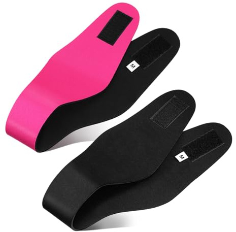 Healeved Fascia per Chioma da Nuoto per Ragazzo Ragazza Protezione Auricolare Regolabile in Neoprene per Sport e Yoga