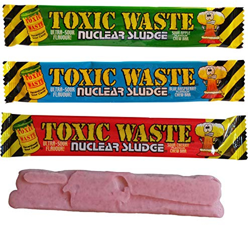 Barra de masticación de lodos nucleares de desechos tóxicos - Mezcla de sabor (12 suministrados)