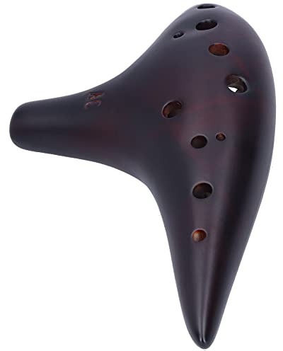 12‑Loch Alto C Ocarina, Dolomite Ocarina Schön zum Spielen im Freien für Anfänger