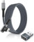 BASESAILOR iPhone 14 13 Charger Cable Right Angle 3M,90 Degree USB C to Lightning Cord with USB A Adapter Fast Charging Power Lead for Apple iPhone 12 11 Pro Max Plus XS XR X 8 7 6 Plus 5 SE,iPad 9