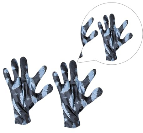 TOYZFRIENDY Maschere Nutrienti le Mani al Fango Minerale, Guanti Idratanti Esfolianti Corti, Cura Mani Secche e Rughe per Uomo e Donna Uso Quotidiano