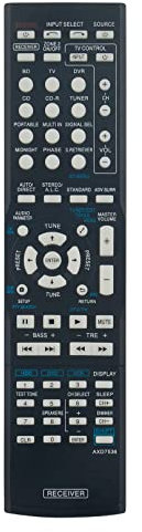 Télécommande VINABTY AXD7536 Remplacé pour récepteur AV Pioneer Home Cinéma