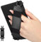 MoKo Weich Handschlaufe für 6 - 8 Kindle eReaders Fire Tablet - Kindle/Kobo/Voyaga/Lenovo/Sony E-Book Tablet Tablet, Hochelastisch Vielseitig Tablet Fingerhalterung Griff Halter, Schwarz