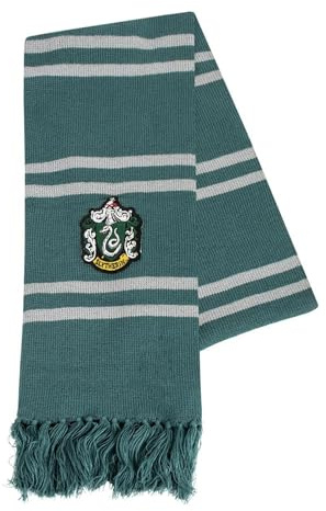 CERDÁ LIFE'S LITTLE MOMENTS | Bufanda Harry Potter Slytherin Cómoda y Práctica - Bufanda Harry Potter Ideal para el día a día Producto Original