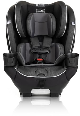 Evenflo EveryKid 3-in-1 Convertible Car Seat (Livingston Gray)