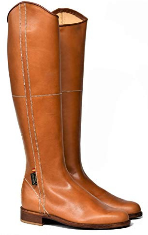 Bota Hípica Equitación Natural Hombre Mujer Piso Goma de Valverde del Camino (37 EU)