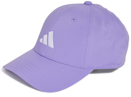 adidas Mixte Bball Cap LT EMB New Logo, Violet Fusion/White, XS