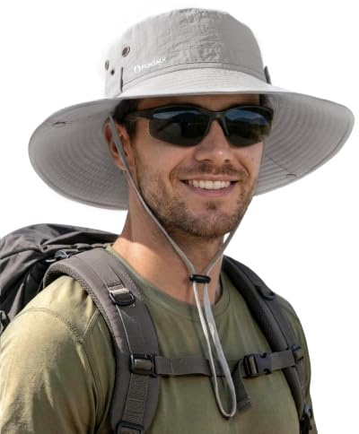 FURTALK Sun Hats for Men Fishing Hat UPF Protection Wide Brim Bucket Hat