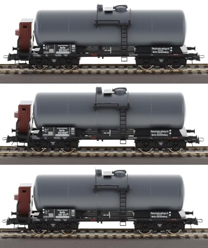 6600062 H0 Set of 3 Tank Cars, DRG, Ep. II